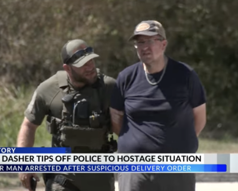 Police arrest suspect after DoorDash driver calls in tip